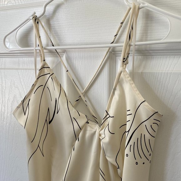 Banana Republic Factory Twist-Front Maxi Slip Dress, Color: Stonewashed, Size S - Picture 4 of 8